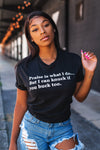 &quot;PRAISE IS WHAT I DO TEE&quot; T-SHIRT